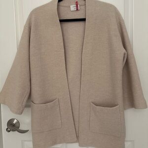 WILFRED 100% MERINO WOOL CARDIGAN